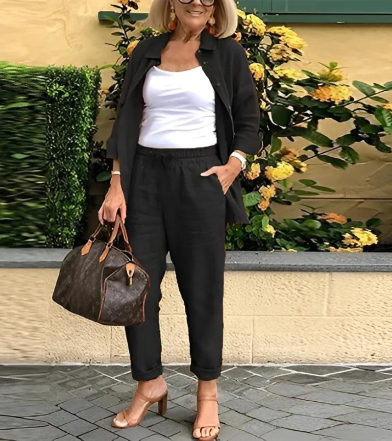 Martina | Shirt and Trousers Set