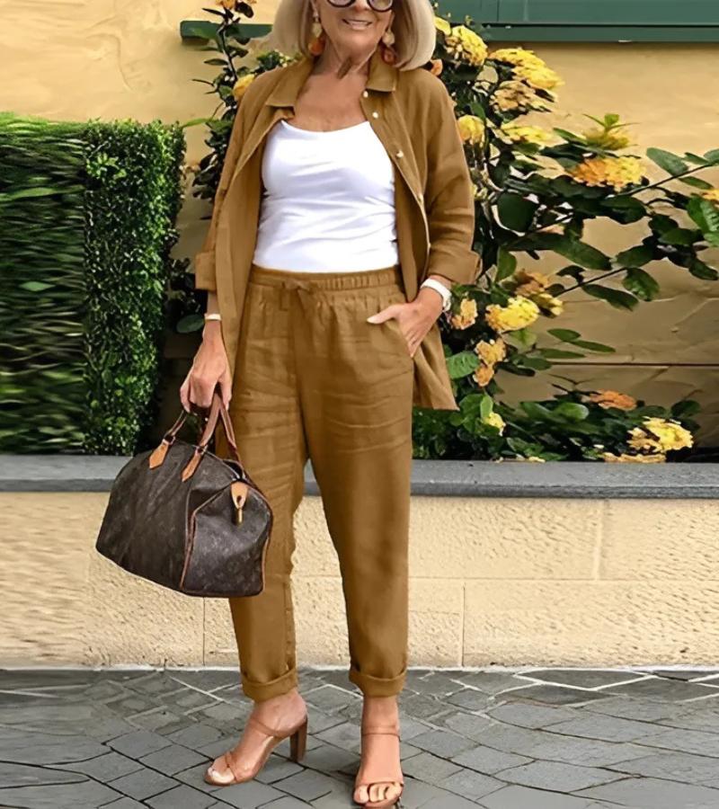 Martina | Shirt and Trousers Set