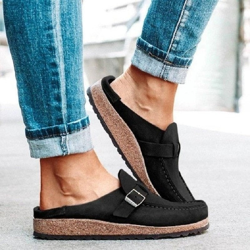 Gabrielle | Stylish Loafers With Buckle