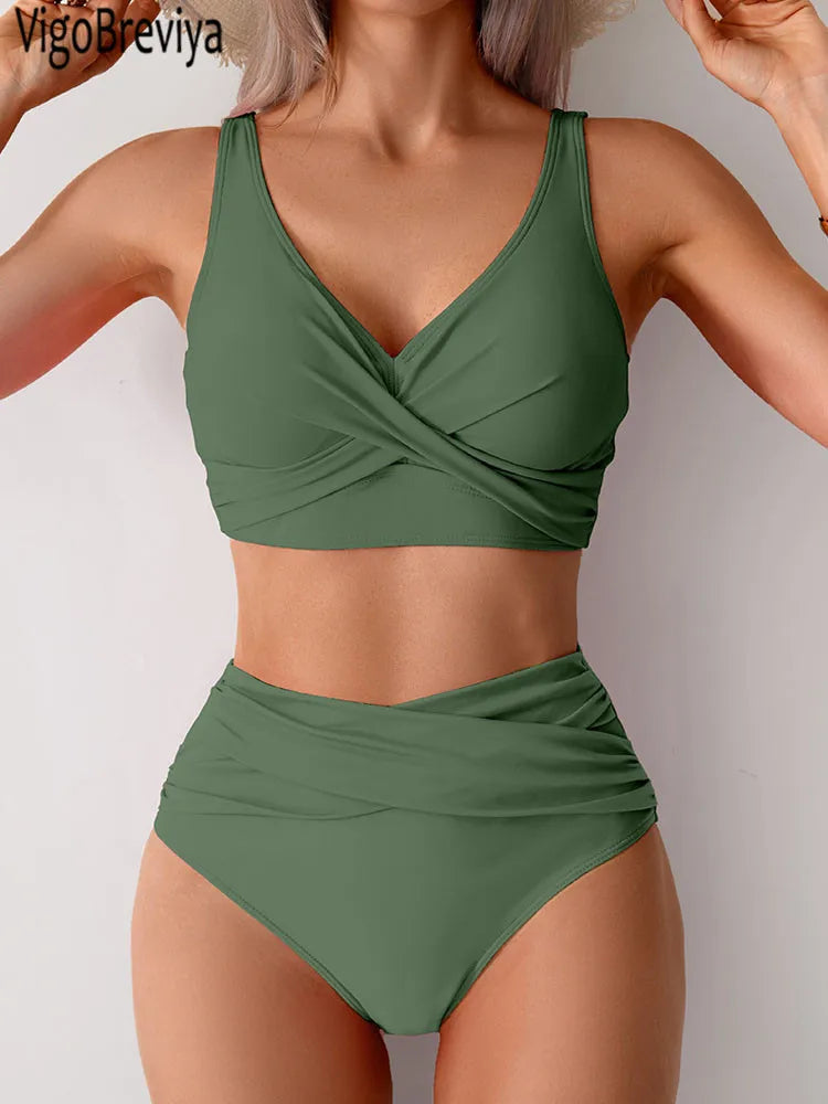 Renate | Sexy Bikini Set With High Waist