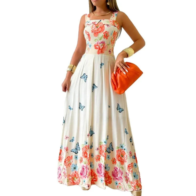 Eloria | Garden Blossom Maxi Dress