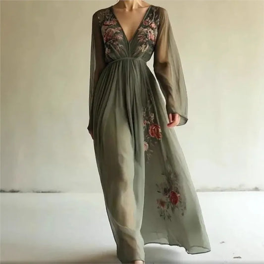 Elowen | Embroidered Magical Dress