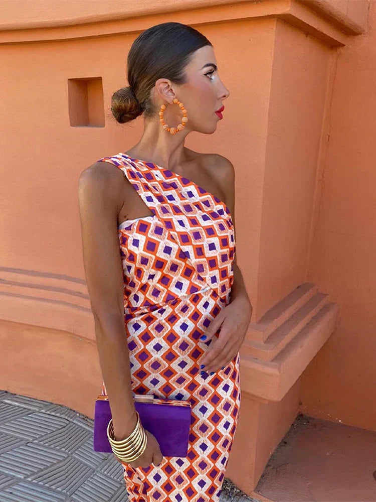 Irmgardi | Elegant Off-Shoulder Dress