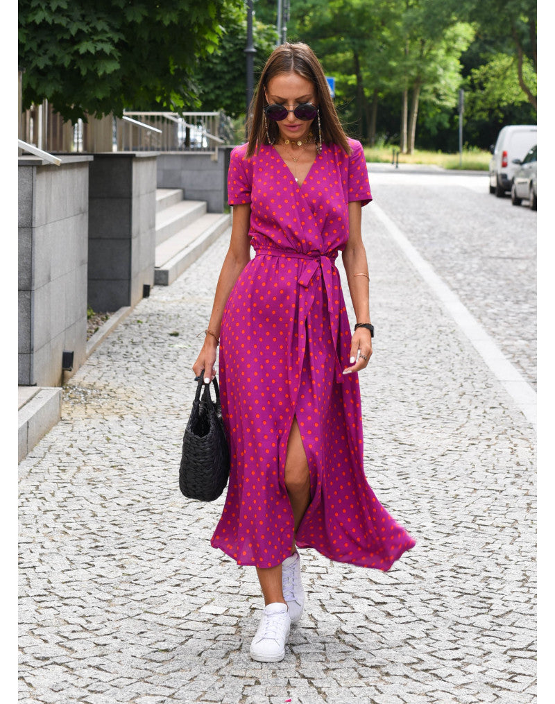 Grace | V-Neck Summer Dress With Tummy Covering Limited Stock