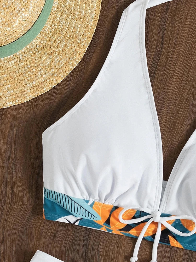 Thea | Feminine Bikini Set High Waist