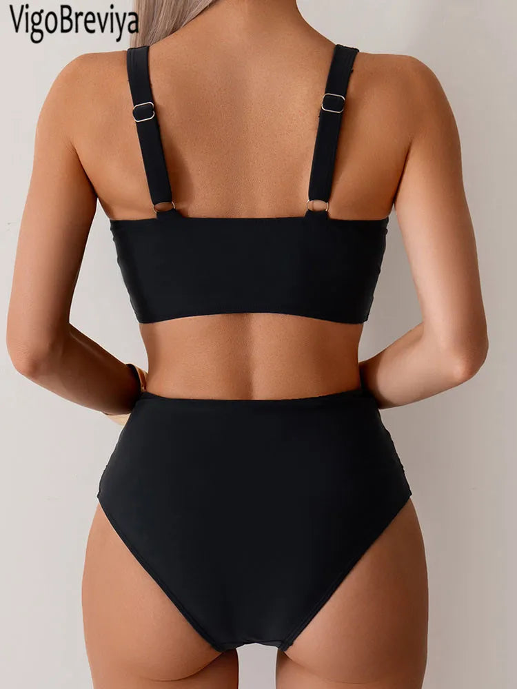 Renate | Sexy Bikini Set With High Waist