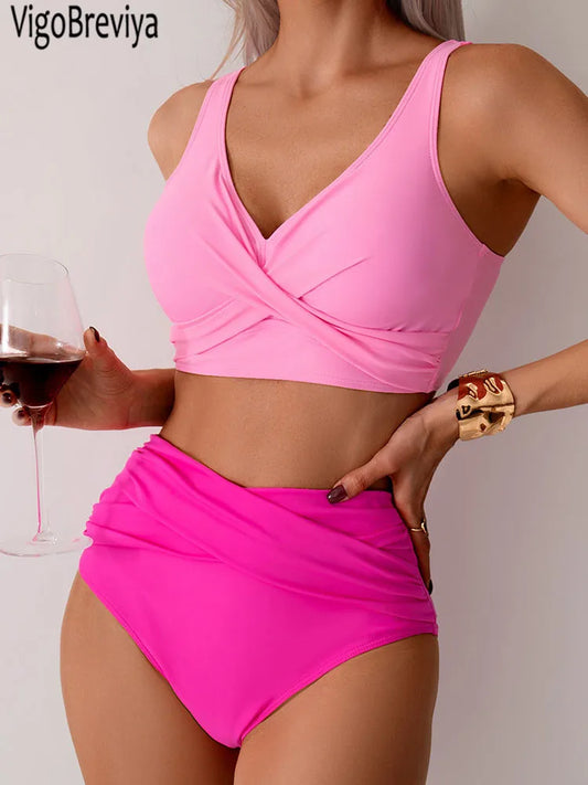 Renate | Sexy Bikini Set With High Waist