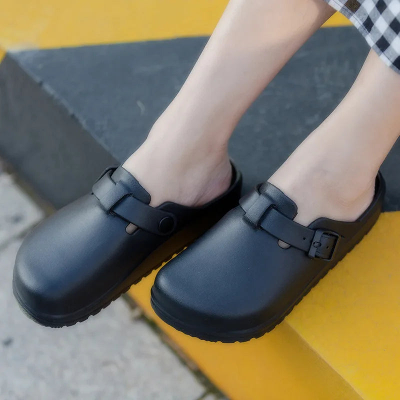 Maxine | Sleek and Water-Resistant Everyday Clogs