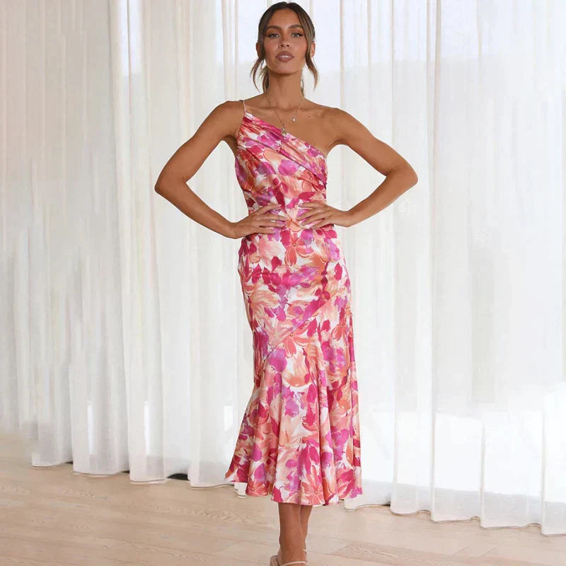 Eliza | Dress With One Shoulder Strap