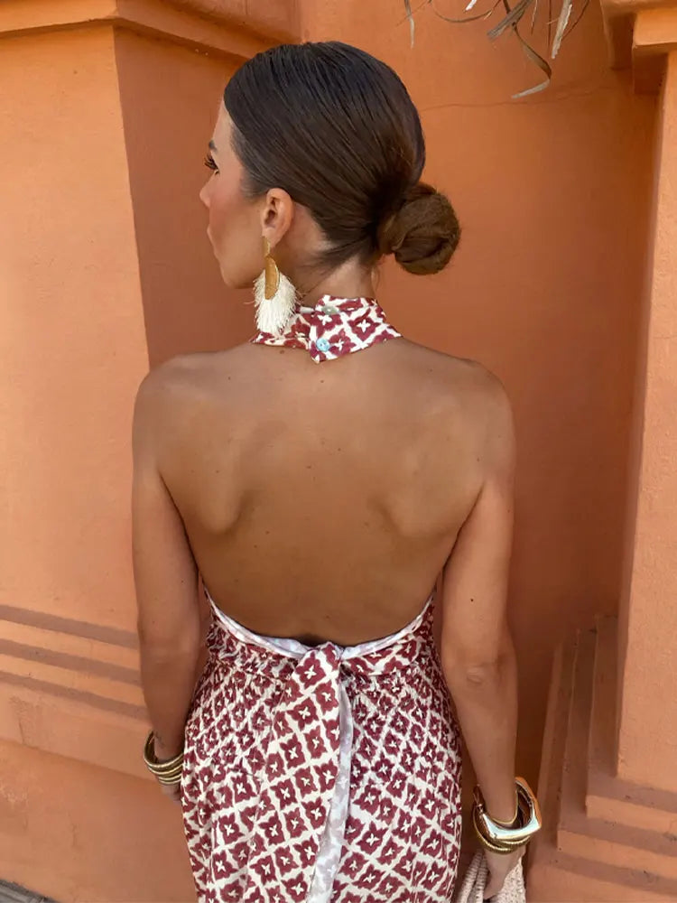 Mickay | Elegant Midi Dress Off-Shoulder Design