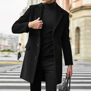 Tailored Fit Classic Coat for Men