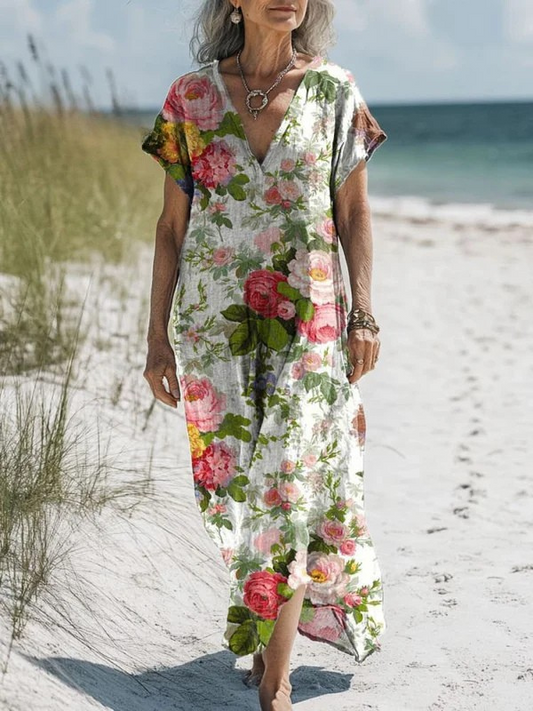 Georgia | Vintage-Inspired Floral Pocket Dress