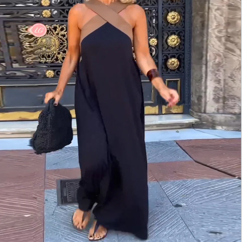 Aria | Classy Cross-Border Ankle-Length Dress