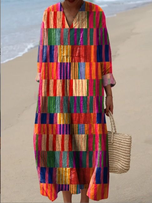 Rue | Loose And Comfortable Boho Chic Vintage Dress