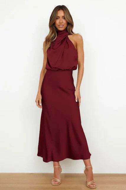 Benthe | Off-Shoulder Midi Dress