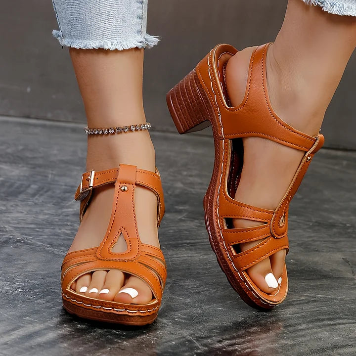 Elisa | Orthopedic Sandals for Women with Thick Platform