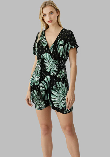 Bridgette | All-Day Comfort Relaxed Fit Casual Short Jumpsuit