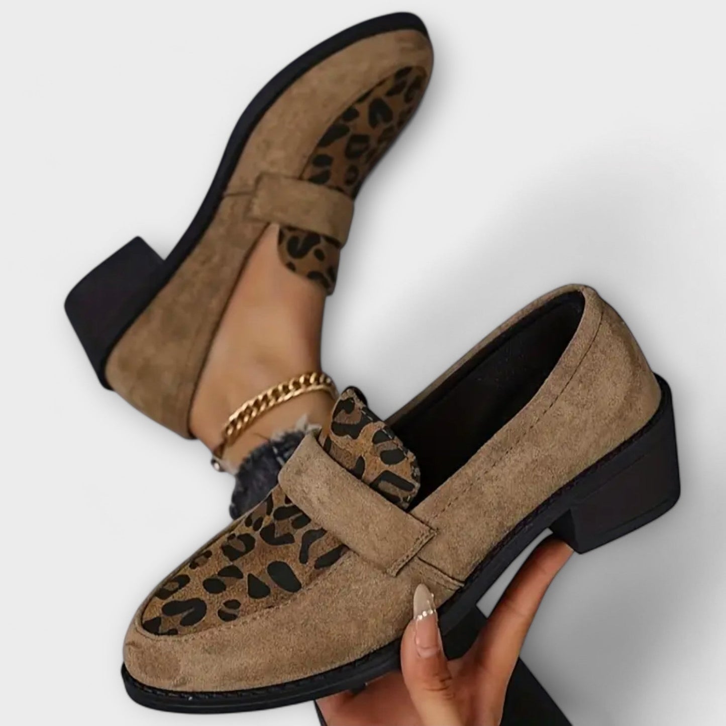 Karla | Elegant Women's Shoes With Leopard Print