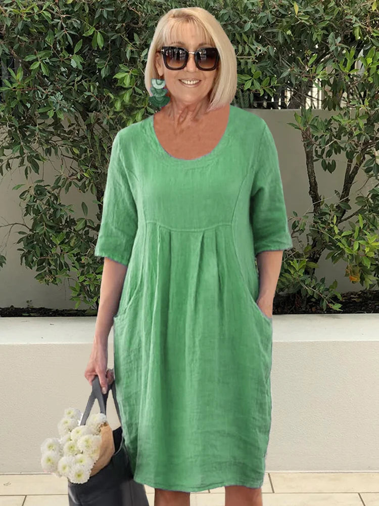 Noara | Casual Pocket Tunic Dress