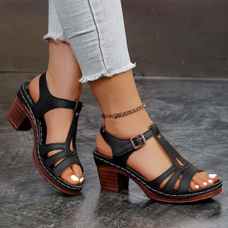 Elisa | Orthopedic Sandals for Women with Thick Platform