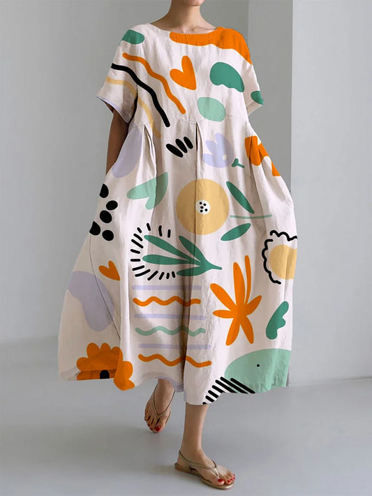 Milena | Lightweight  Colorful Dress