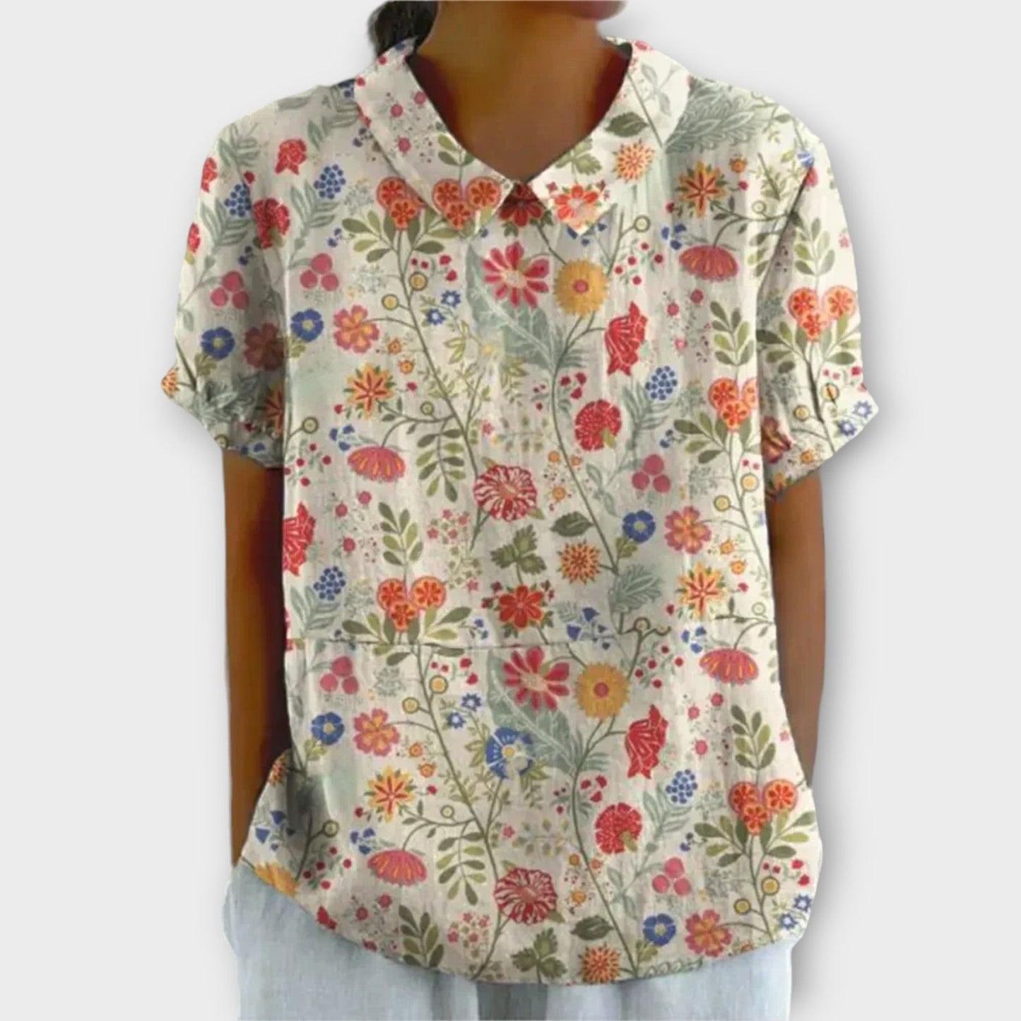 Charlotte | Floral Elegant Blouse