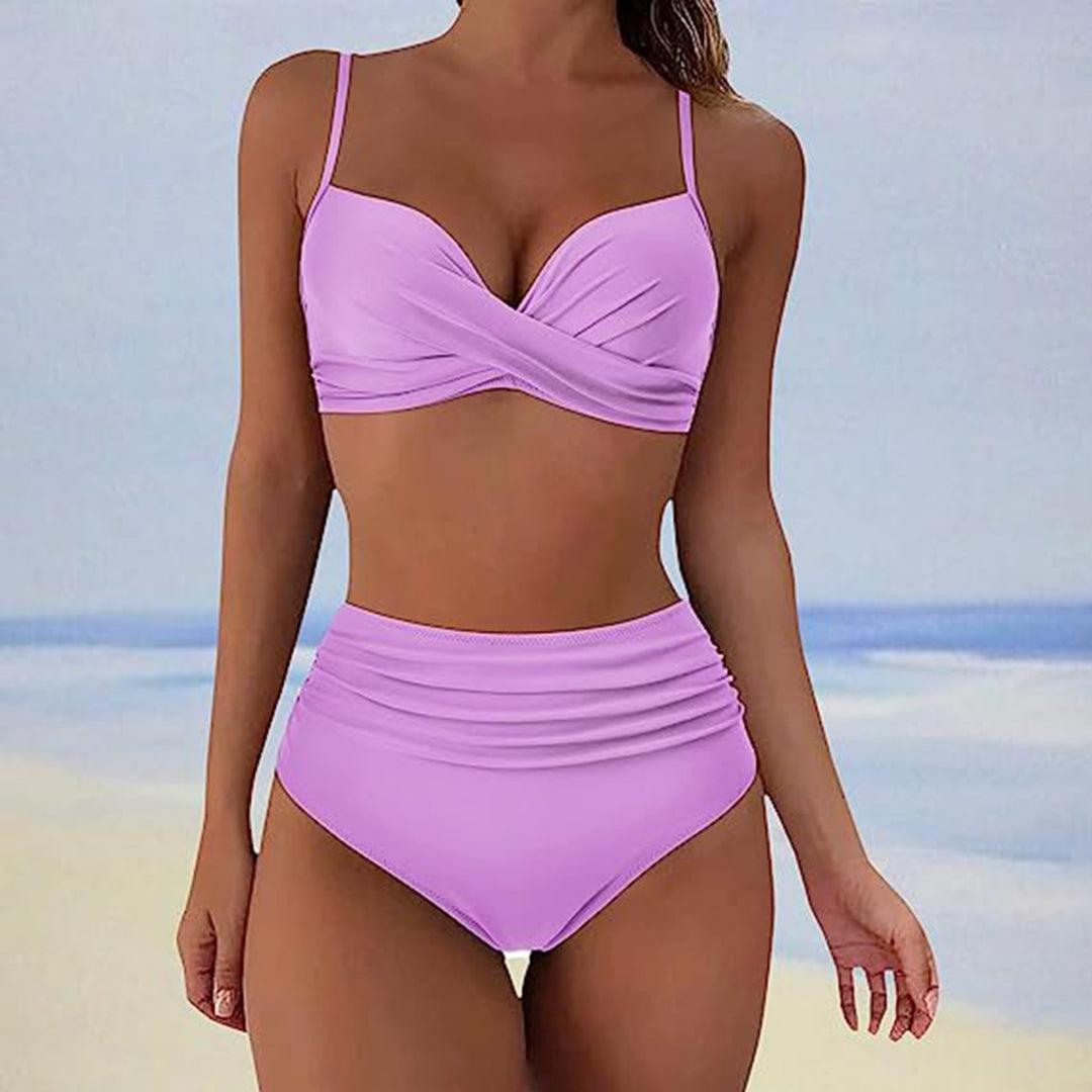 Annelie | Padded High-Waist Bikini For Stylish Beach Days