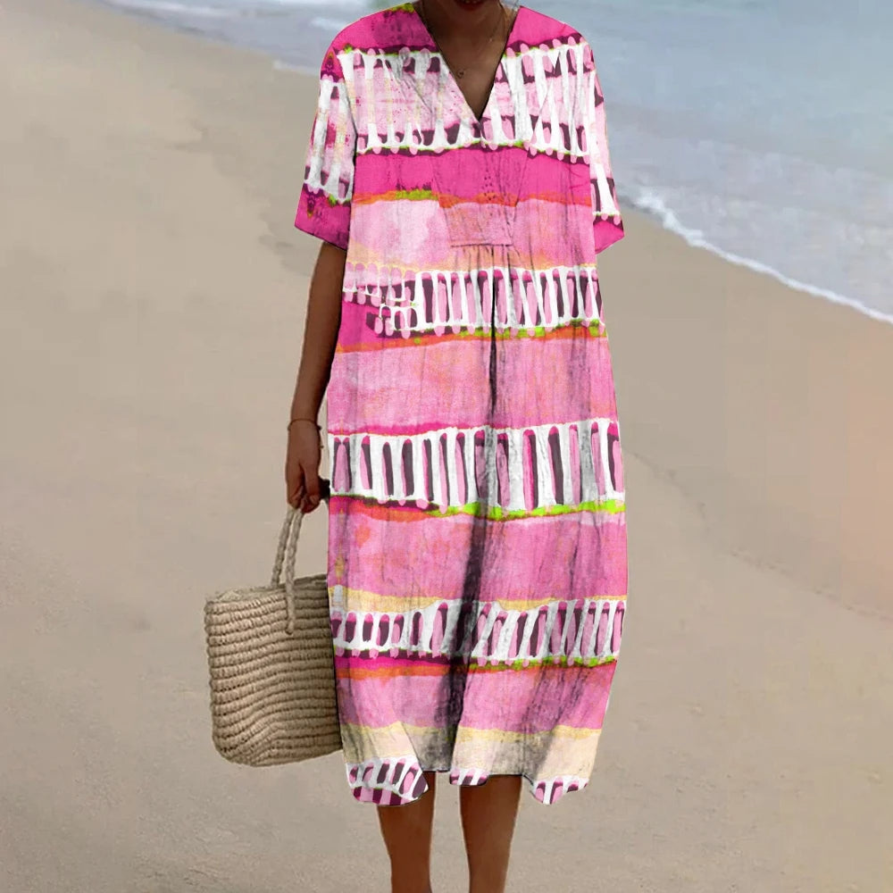 Nadja | Airy Maxi Dress With Feminine Charm