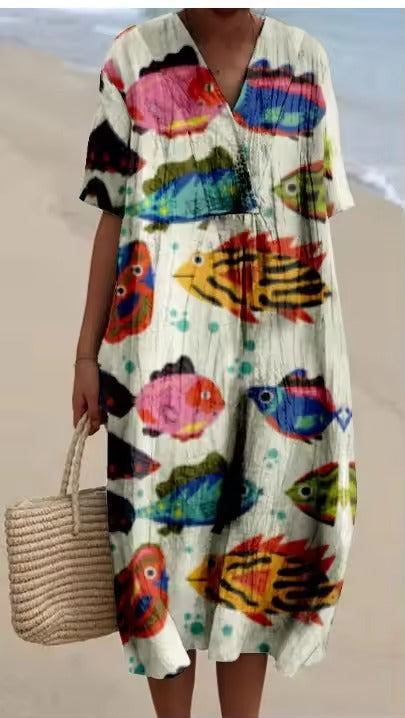 Antonia | Boho Summer Dress With Airy Feel