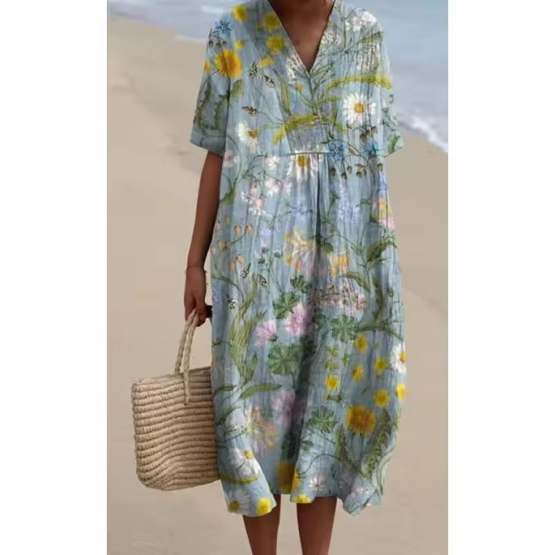 Antonia | Boho Summer Dress With Airy Feel
