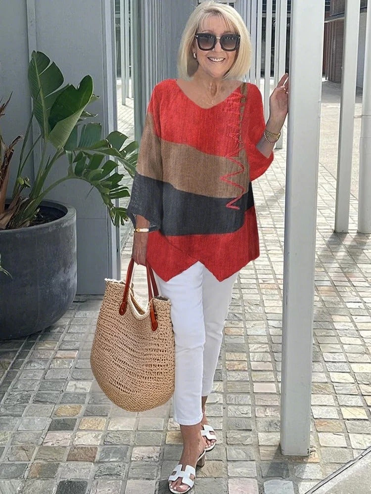 Tahlira | Long Sleeve Casual Loose Top