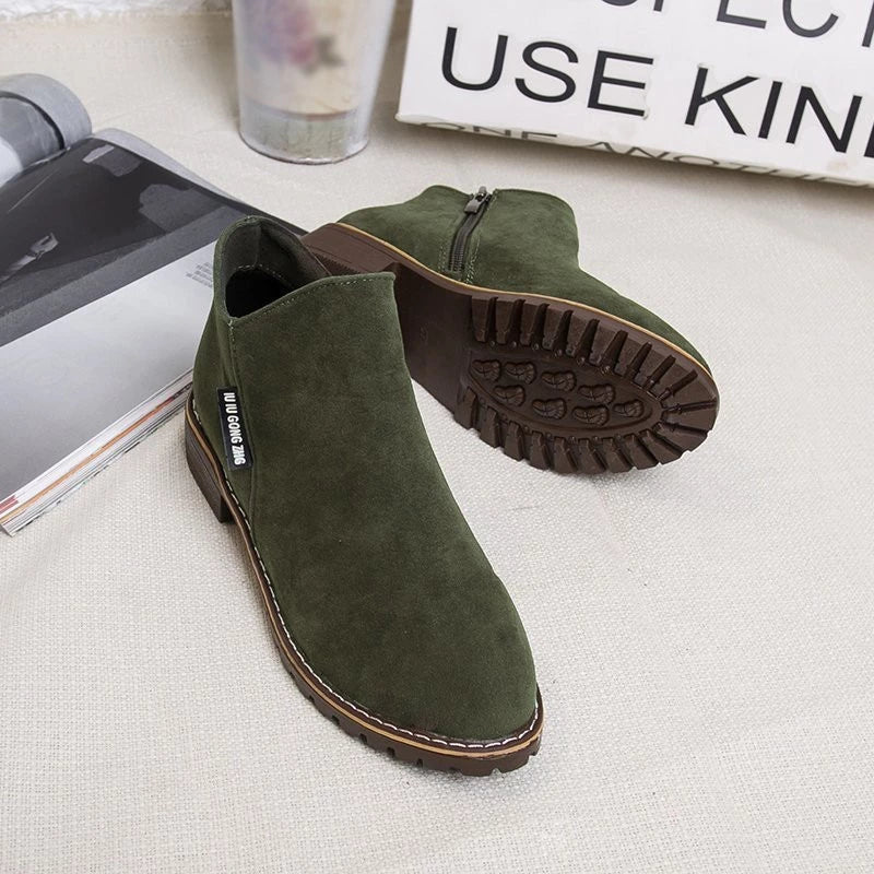 Bindi | Thick Sole Ankle Boots