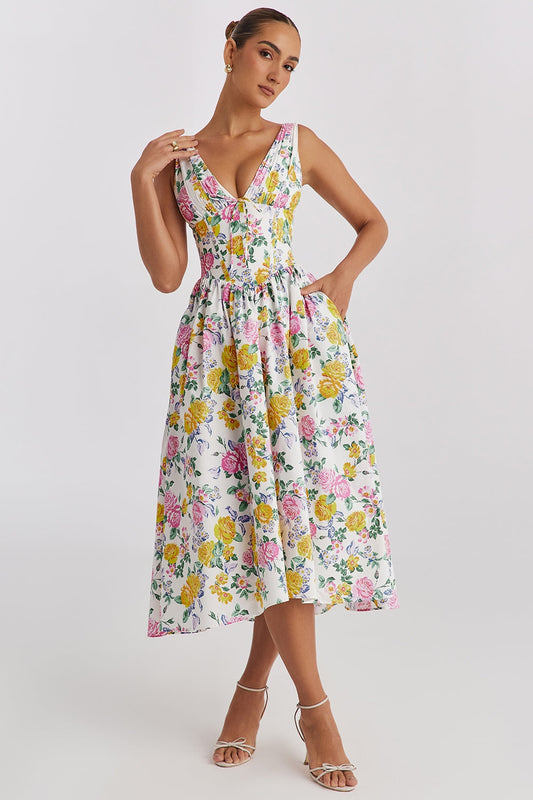 Sarah | Summer Midi Dress
