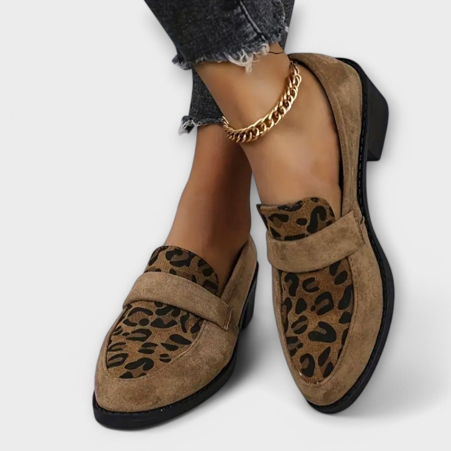 Karla | Elegant Women's Shoes With Leopard Print