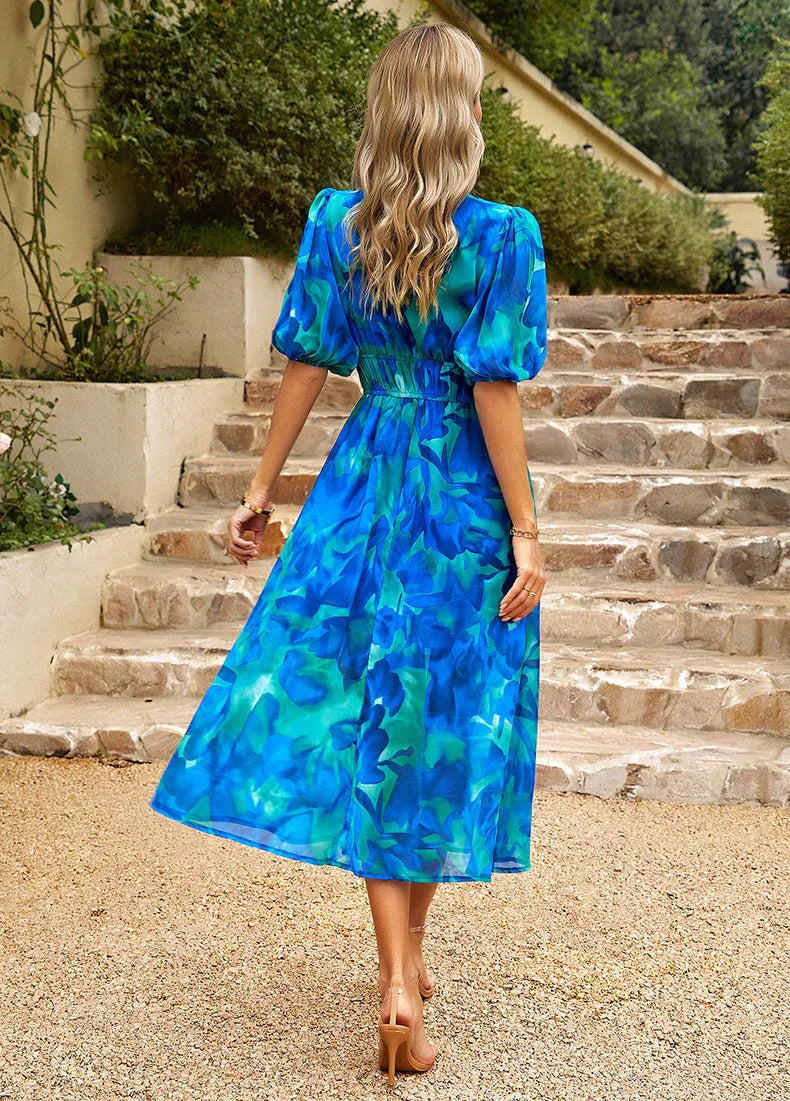 Innova | Dress With V-Neck