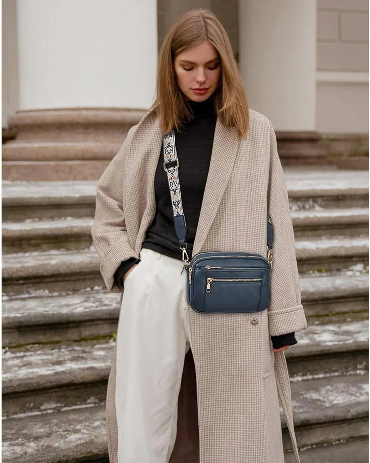 Nylah | Stylish Bag With Colorful Straps