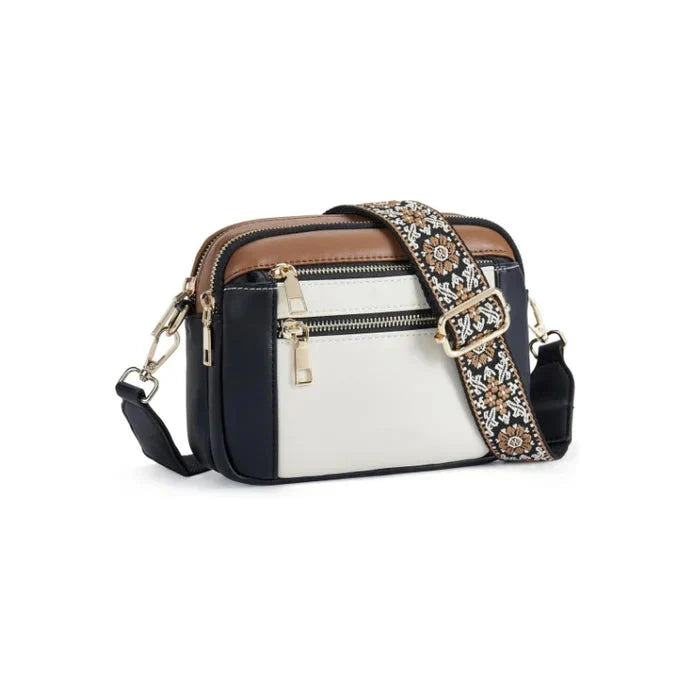 Nylah | Stylish Bag With Colorful Straps