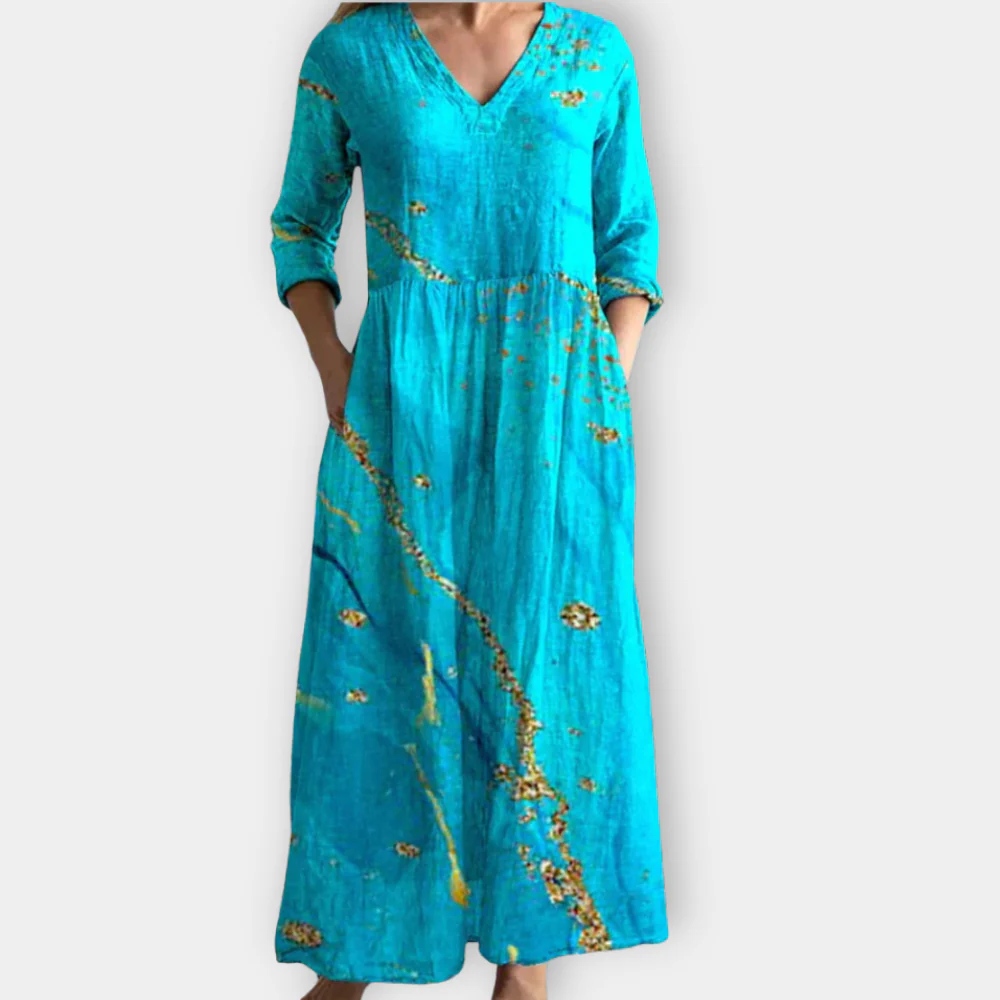 Morag | Women’s Vintage Long Maxi Dress