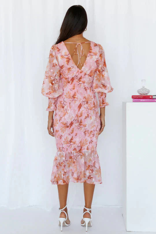Miley | Dress With Floral Pattern