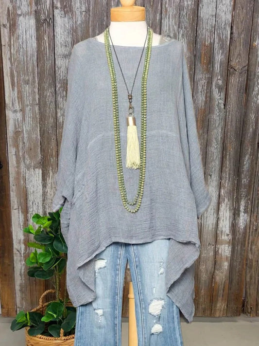 Aleria | Comfortable Loose Fit Pocketed Women's Top