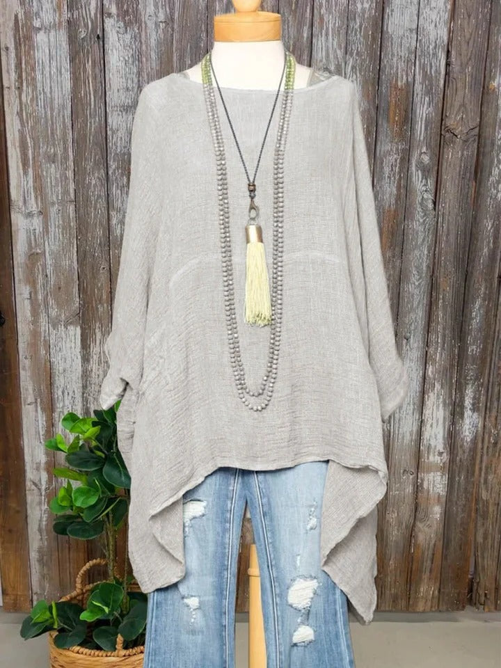 Aleria | Comfortable Loose Fit Pocketed Women's Top
