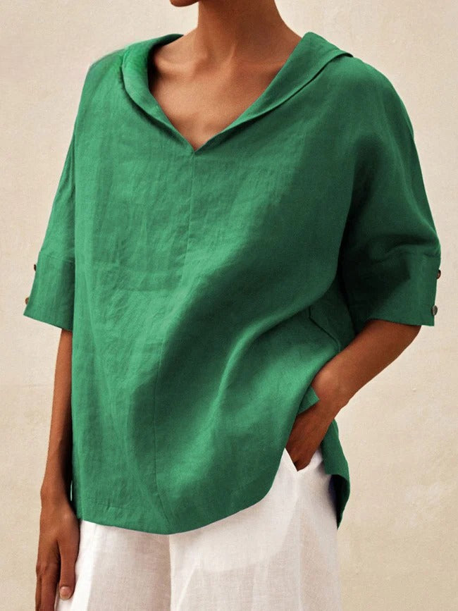 Briarrose | Casual Women's V-Neck Shirt