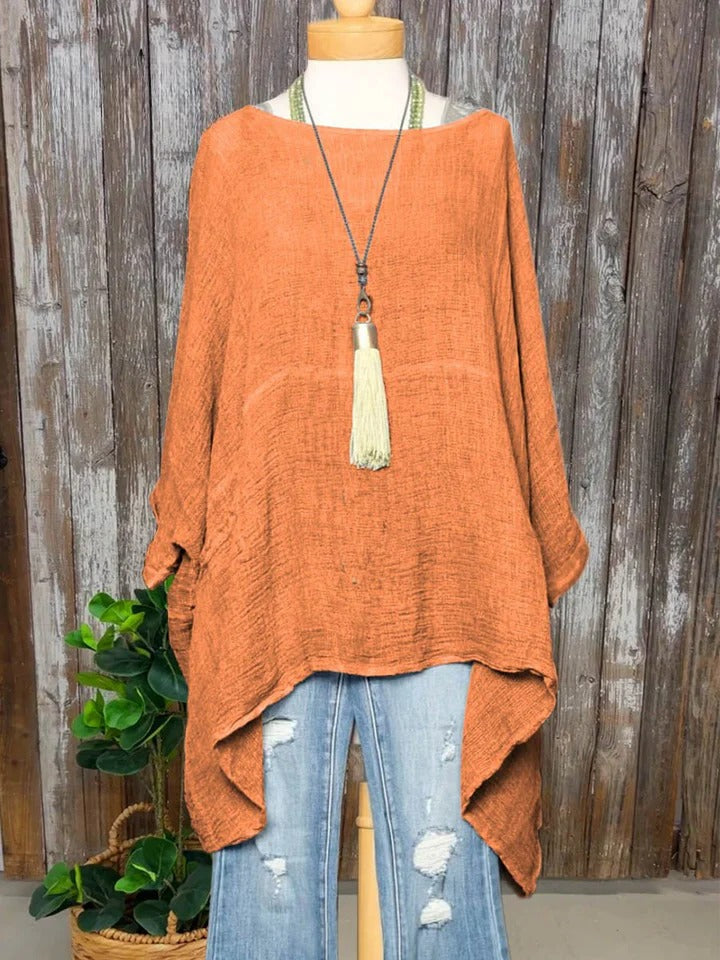 Aleria | Comfortable Loose Fit Pocketed Women's Top