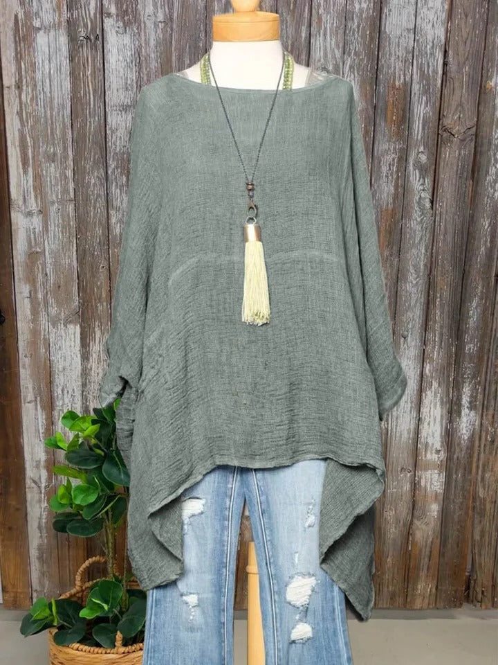 Aleria | Comfortable Loose Fit Pocketed Women's Top