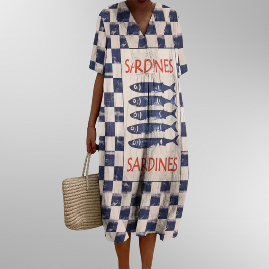 Theresa | Checked Summer Dress