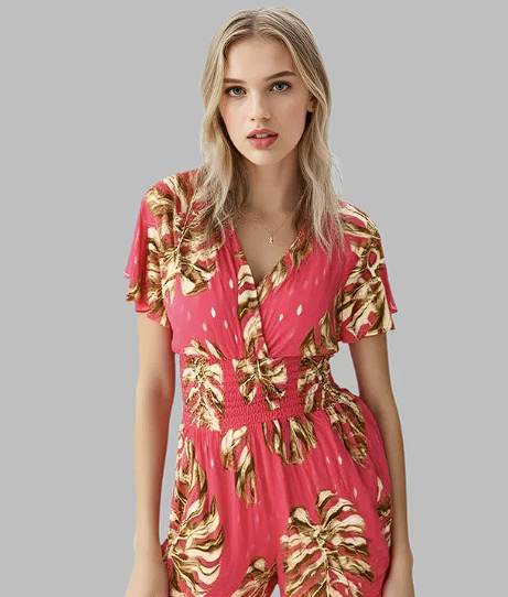 Bridgette | All-Day Comfort Relaxed Fit Casual Short Jumpsuit