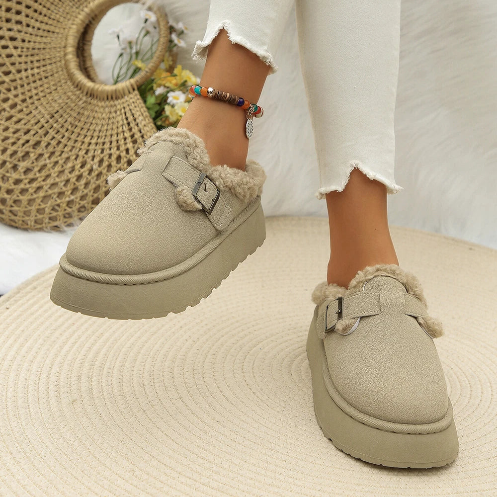 Klara | Plush Winter Ankle Boots