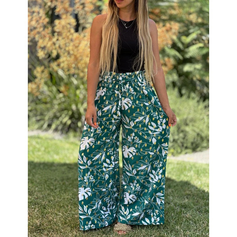 Chelsea | Women's Printed Wide Leg Pants