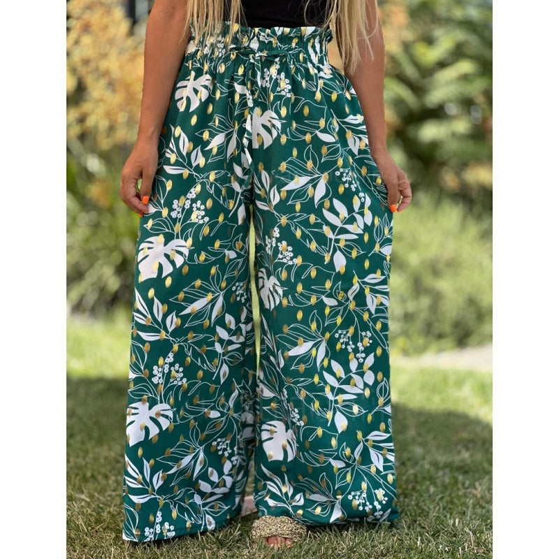 Chelsea | Women's Printed Wide Leg Pants