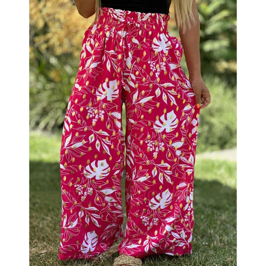 Chelsea | Women's Printed Wide Leg Pants